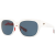 Shiny USA White Frames w/ Gray 580P Lens