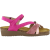 Fuchsia Suede/Rose Suede/Porcelain Patent Leather