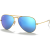 Matte Gold/Blue Mirror Polarized