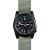 Matte Black Dial - Defender Drab Nylon