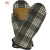 Charcoal/White Tartan