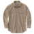 Dark Tan Chambray