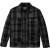 Charcoal/Black Heritage Plaid