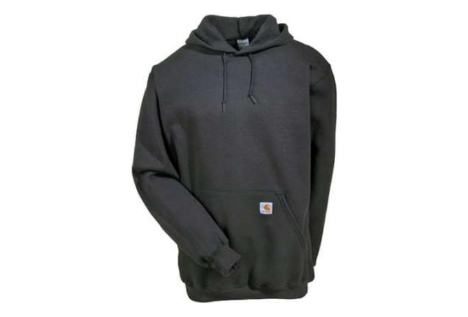 Carhartt K121 Fleece Hooded Pullover Black - MD