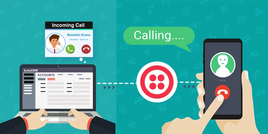 Twilio Click to Call 