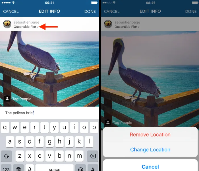 Instagram Location