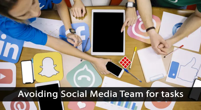 social media team