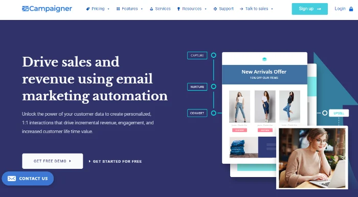 Campaigner marketing automation