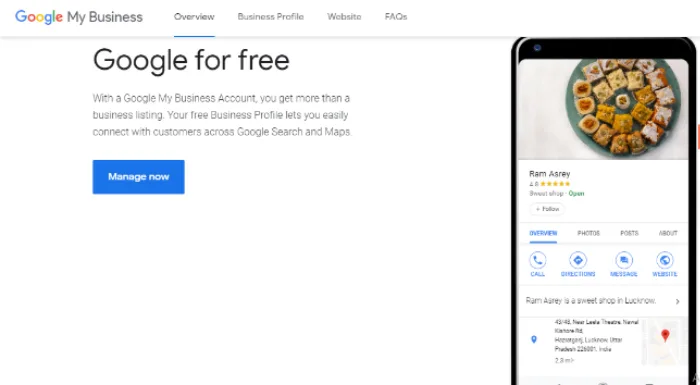 Google my business