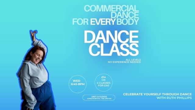 Commercial Dance for Every Body (All Levels) with Ruth Phillips