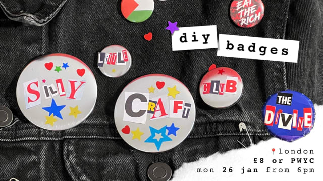 silly little craft club: DIY badge making