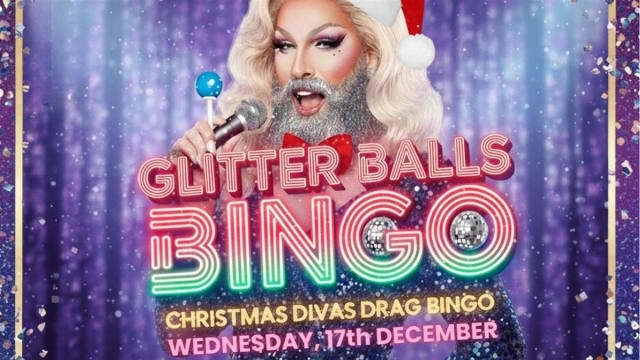 Glitter Balls Bingo Christmas Diva’s!