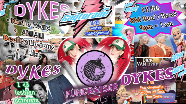 GAYTORADE ♡ The Dyke Project ♡ FUNDRAISER