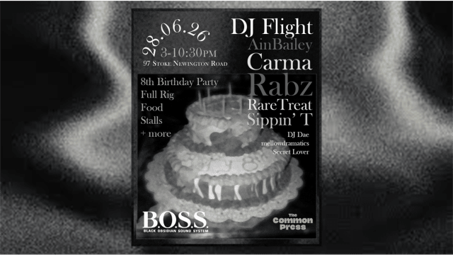 Black Obsidian Sound System is 8 years old!