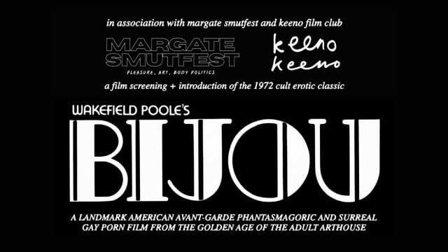 SMUTFEST+X+KEENO+PRESENT%3a+WAKEFIELD+POOLE%e2%80%99S+BIJOU
