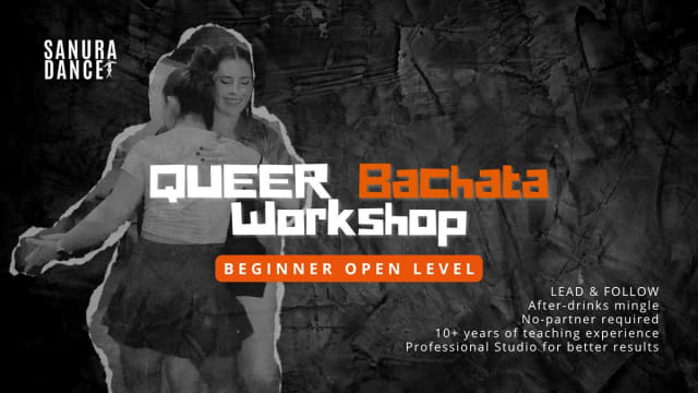 QUEER Bachata Workshop | Beginner Open Level | Tuesdays