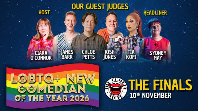 LGBTQ+ New Comedian of the Year 2026 - THE FINALS