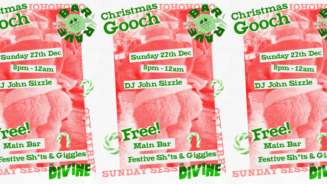 FREE! BAR RAVE: CHRISTMAS GOOCH