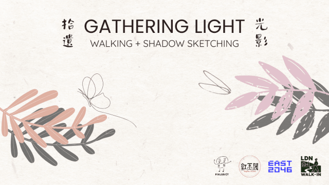Gathering Light: Walking + Shadow Sketching