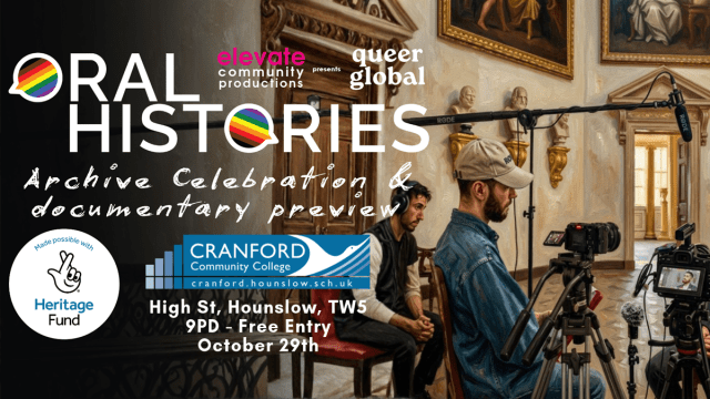 Queer Global Celebration: Documentary Preview & Digital Archive Launch