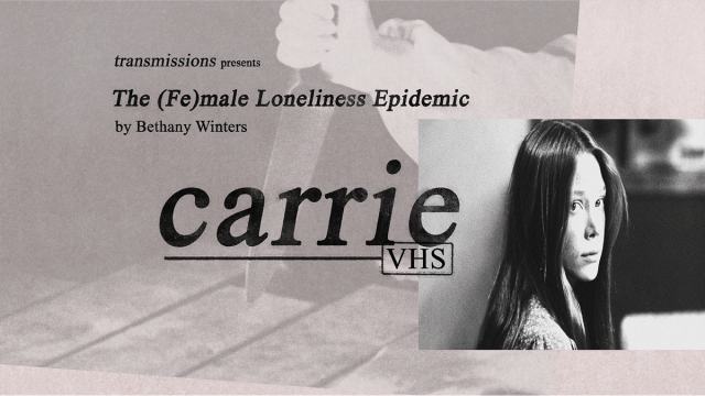 TRANSMISSIONS PRESENTS:  Carrie ***VHS***