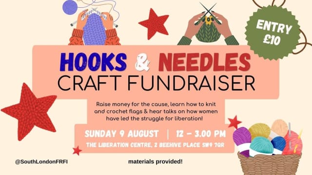Hooks & Needles: Craft Fundraiser 