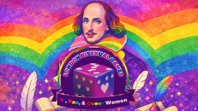 London Bisexual Women Games, Snacks & Wine Night: Shakespeare at the Table 🎭✒️