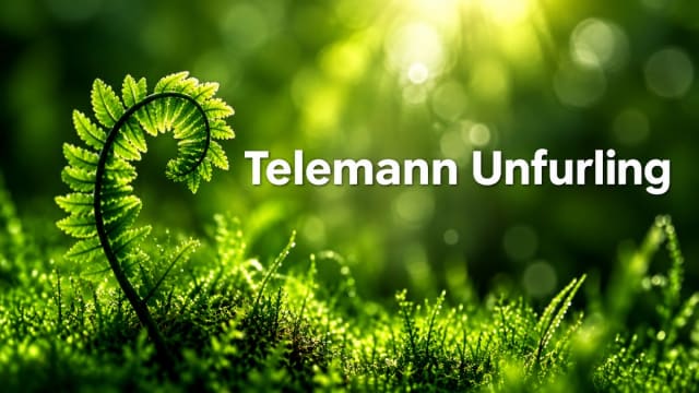 Telemann+Unfurling