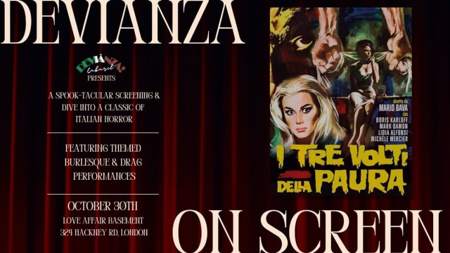Devianza On Screen: Mario Bava's 