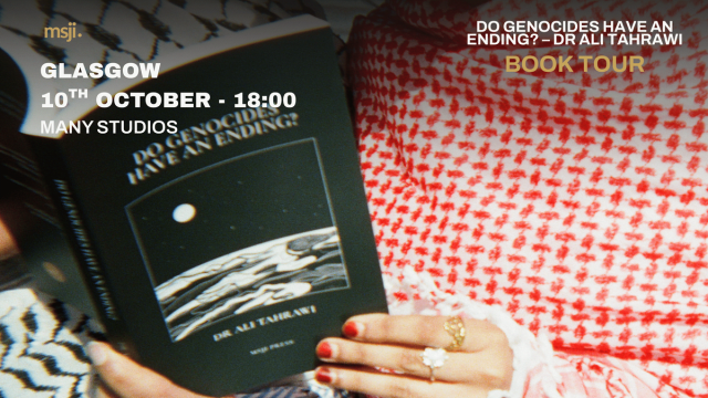 GLASGOW%3a+Book+Launch%2c+Do+Genocides+Have+an+Ending%3f+-+Dr+Ali+Tahrawi