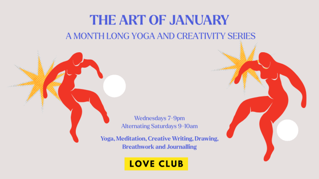 The Art of January - A Yoga and Creativity Series