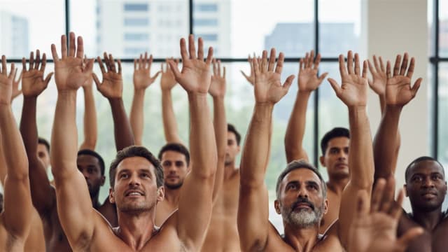 Naked Erotic Exercise for Men
