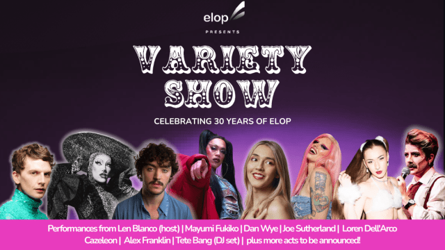 elop's 30th anniversary: Variety Show Fundraiser at Chats Palace