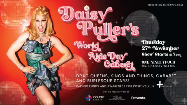 Daisy Puller’s 5th Annual World AIDS Day Cabaret 2025
