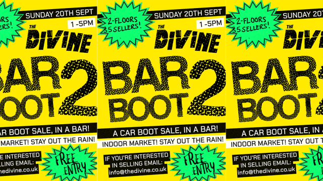 BAR BOOT SALE - FREE! 