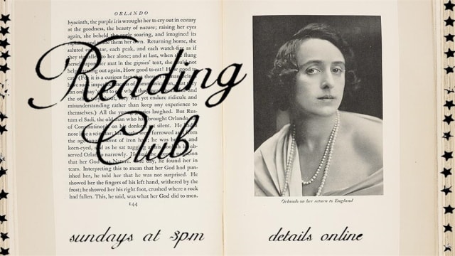 Reading Club - Orlando by Virginia Woolf
