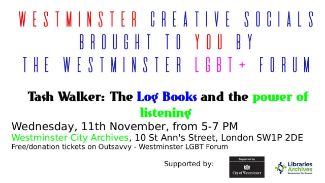 Tash Walker: The Log Books and the power of listening