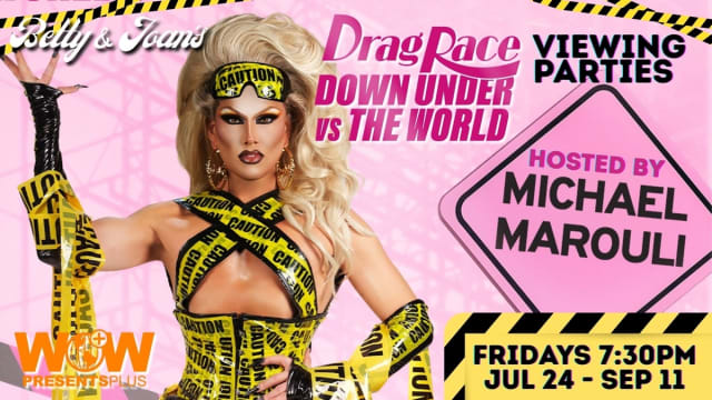 Drag Race Down Under vs The World - Friday Viewing Parties (hosted by Michael Marouli) 