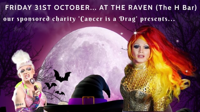 Cancer is a Drag presents... Halloween 'Drag Bingo, Games & Cabaret'