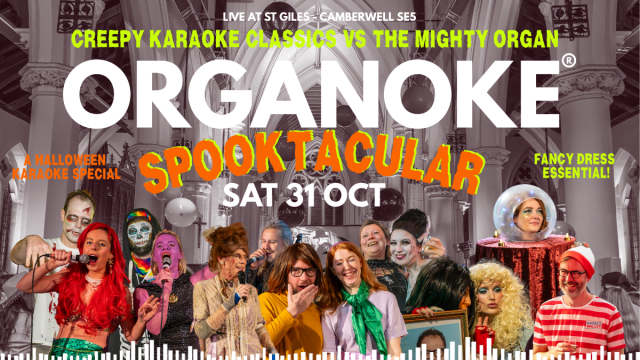 ORGANOKE HALLOWEEN SPOOKTACULAR - Creepy Karaoke Classics vs the Mighty Organ