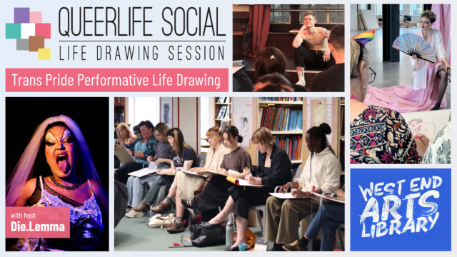 QueerLife Drawing Session 🏳️‍⚧️ Trans Pride Session