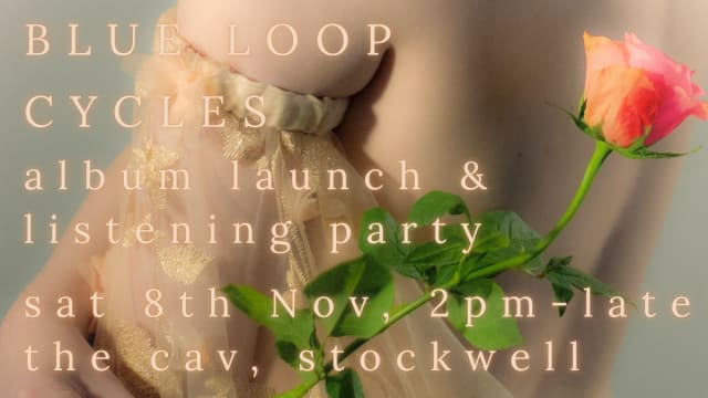 Blue Loop presents CYCLES - Album launch and listening party