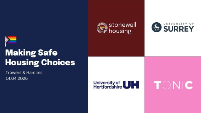 Making Safe Housing Choices Launch: Inclusive Housing Resources for Older LGBTQ+ Londoners