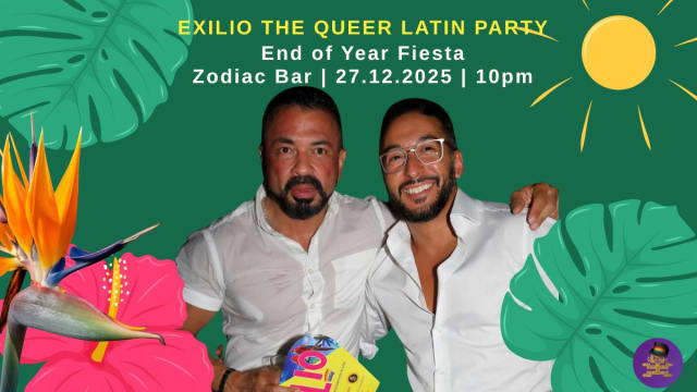 EXILIO — THE QUEER LATIN PARTY  — End of Year Glitter Party