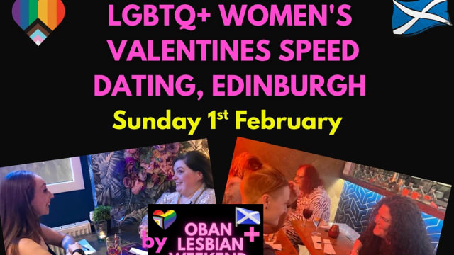 LGBTQ%2b+Womens+Edinburgh+Valentines+Speed+Dating+by+Oban+Lesbian%2b+Weekend+Events