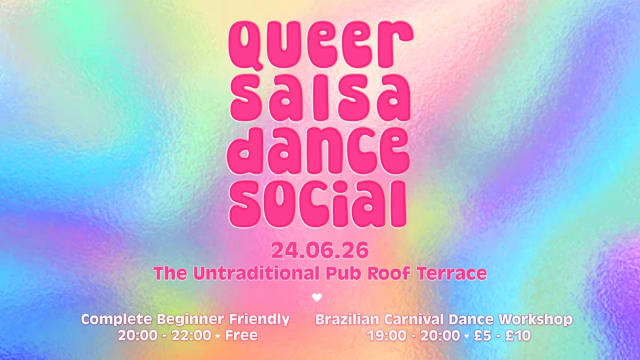 Roof Terrace Queer Salsa Dance Social 🌈
