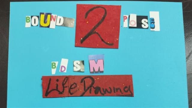 Bound2Pose - BDSM Life Drawing 2