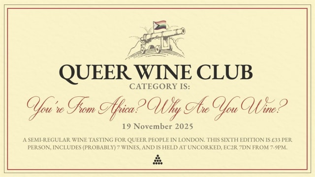 Queer Wine Club: You're From Africa? Why Are You Wine?
