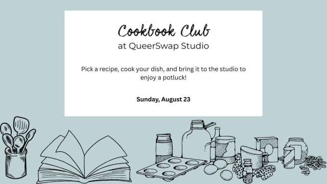 Queer Cookbook Club at QueerSwap Studio