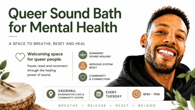 Queer Sound Bath for Mental Health 